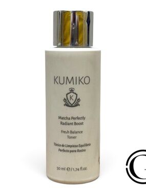 KUMIKO Matcha Radiant Boost Toner 50ml 1.7 fl oz Japanese Skincare NWOB